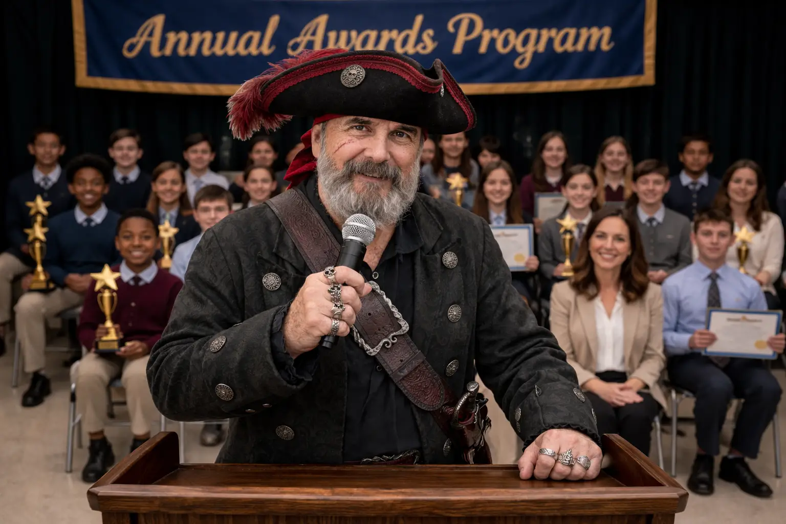 Captain Kidd Carson Emcee