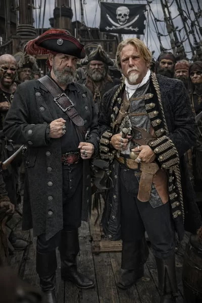 Captain Kidd Carson and his crew